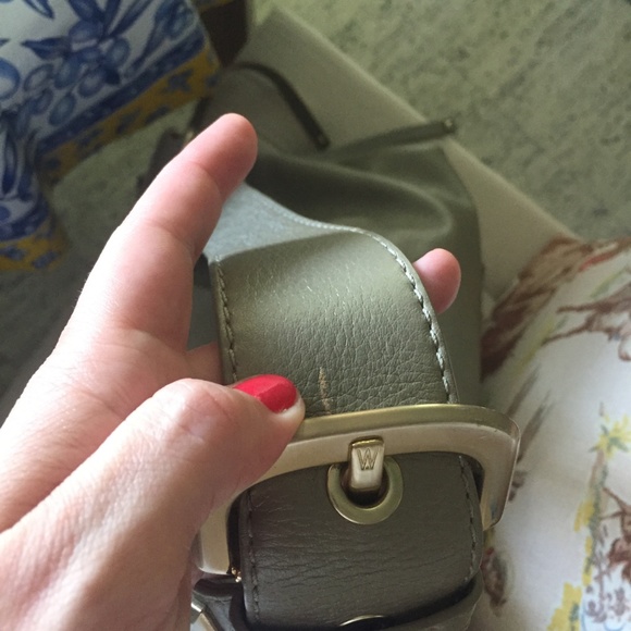 Stuart Weitzman Silver Stud Purse with tassels - Picture 8 of 8